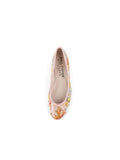 Luxe Printed Floral Ballet Flat