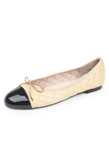Best Quilted Ballet Flat with Leather Sole