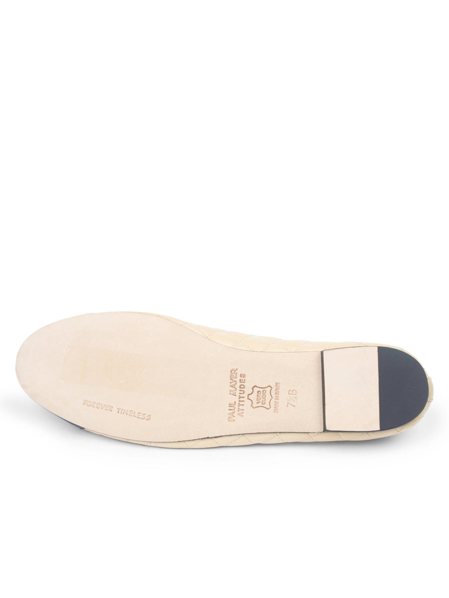 Best Quilted Ballet Flat with Leather Sole