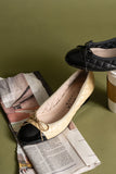 Nice Quilted Leather Wedge