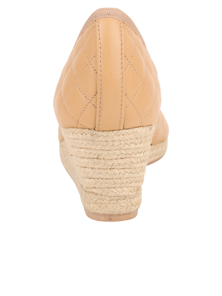 Just Quilted Wedge Espadrille