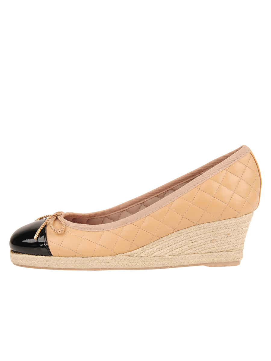 Just Quilted Wedge Espadrille