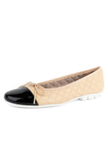 Cozy Quilted Leather Ballet Flat