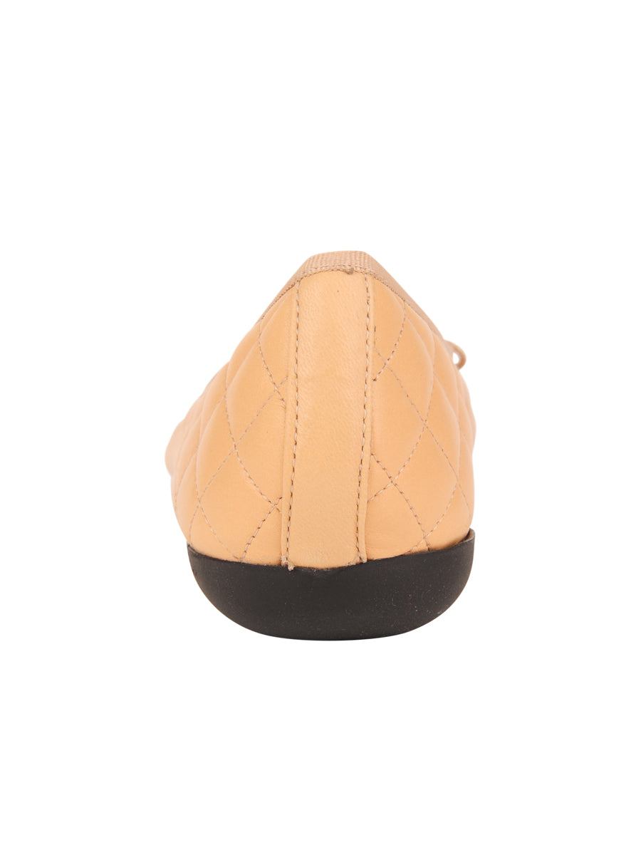 Best Quilted Leather Ballet Flat