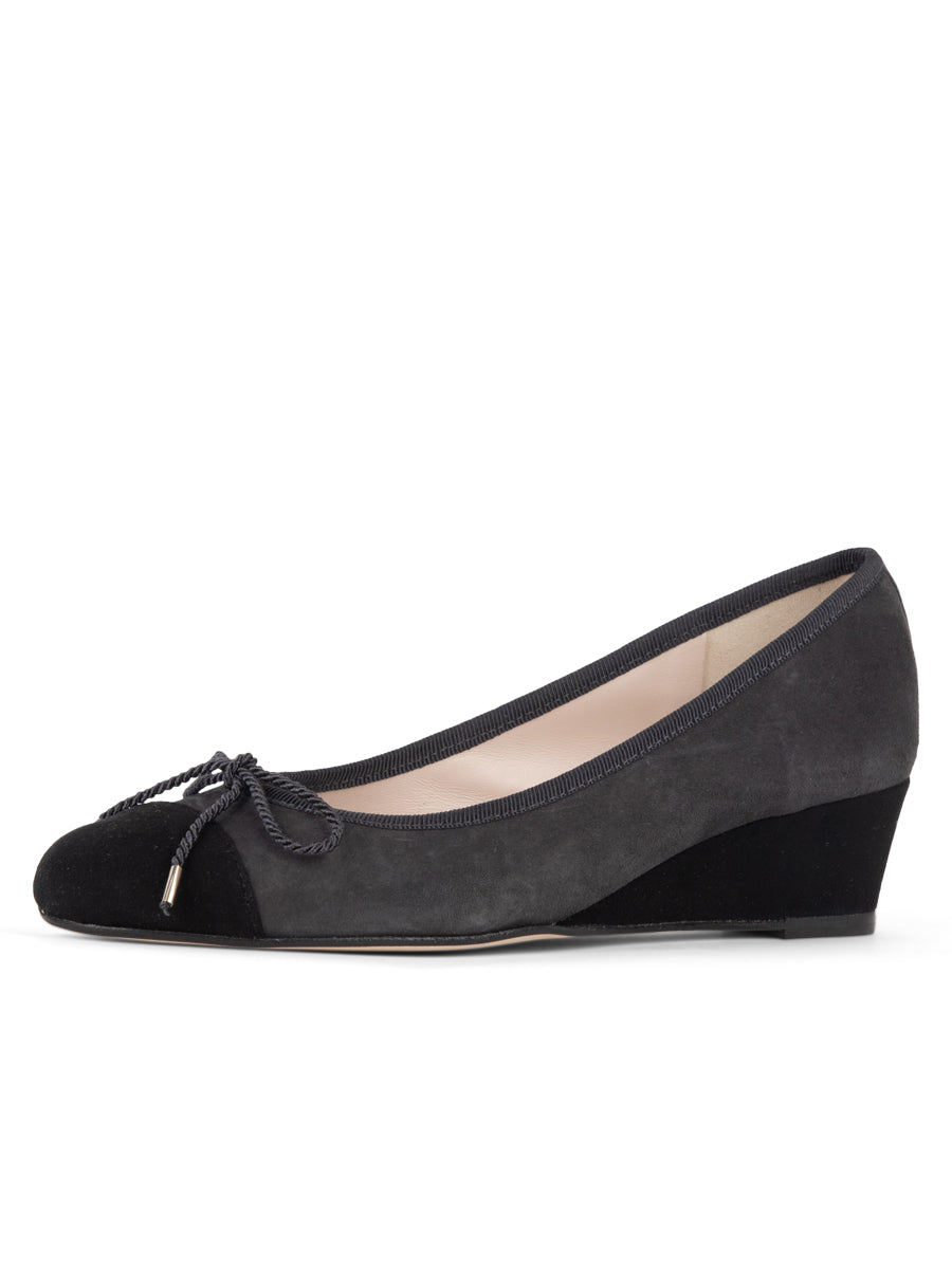 New Suede Wedge