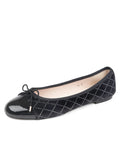Best Crystal Ballet Flat with Leather Sole
