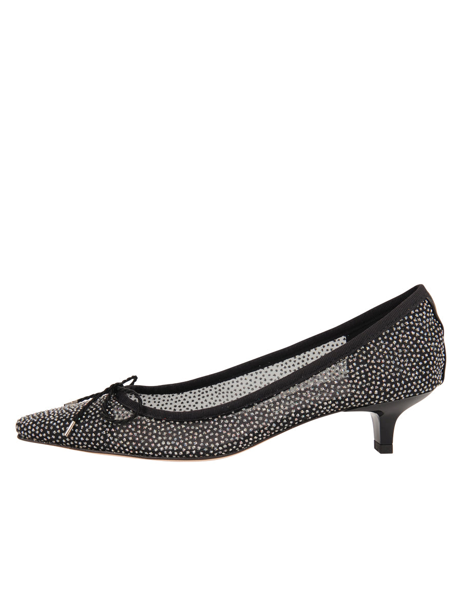 Royal Pointed Toe Kitten Heel