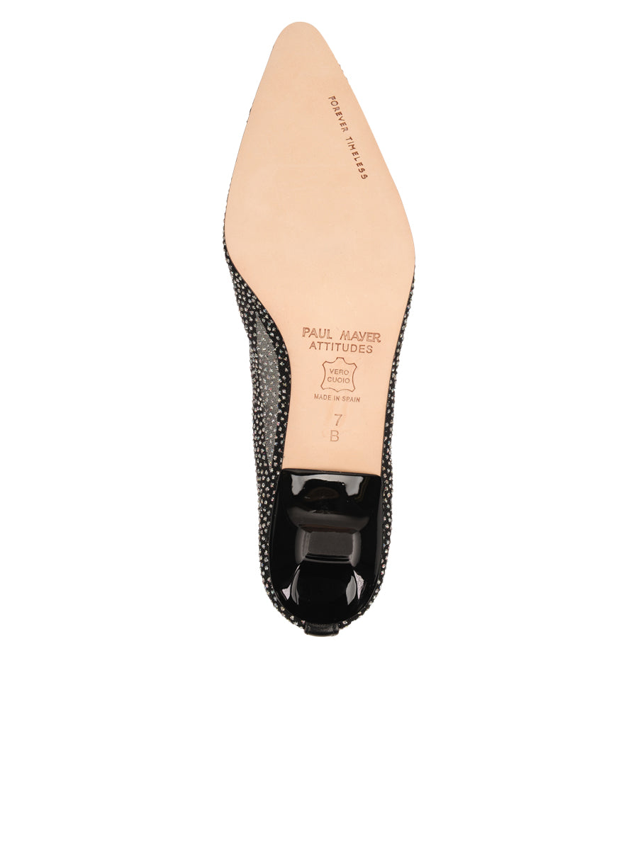 Royal Pointed Toe Kitten Heel