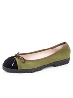 Black/Olive Suede Color