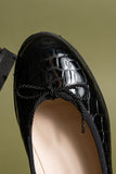 Bravo Lug Sole Ballet in Crocodile