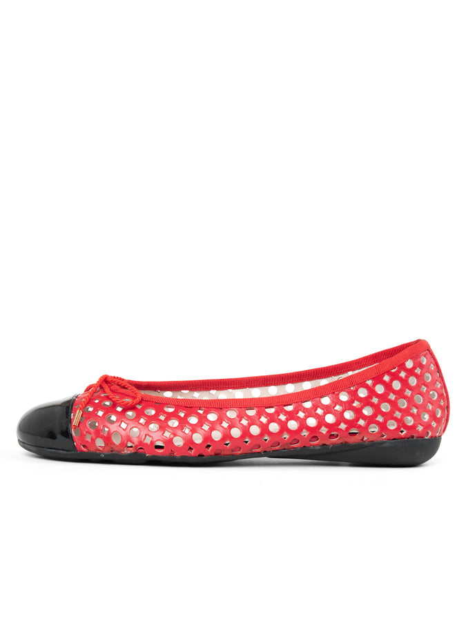 Perforated ballet flats cheap