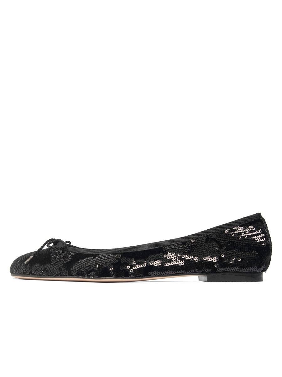 Luxe Sequin Ballet Flat