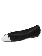 Best Quilted Ballet Flat with Crystal Cap Toe