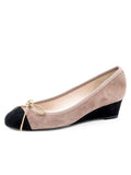 New Suede Wedge