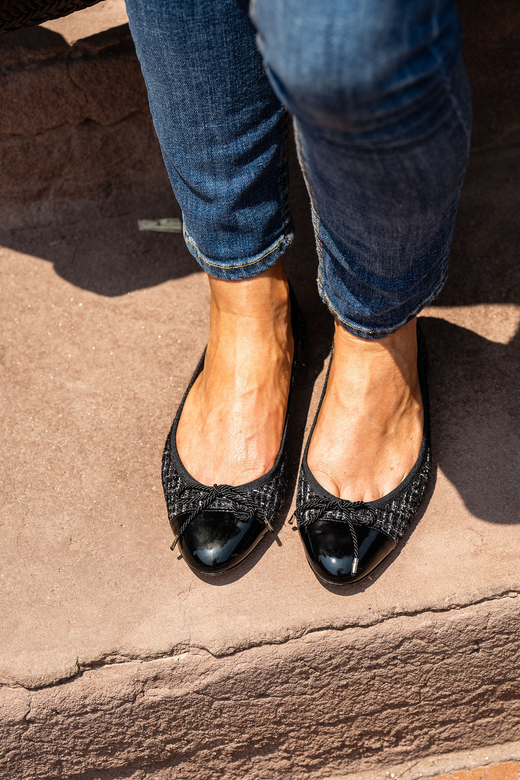 Luxe Tweed Ballet Flat