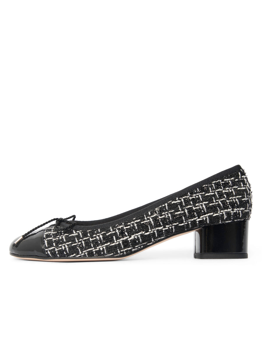 Titou Tweed Block Heel