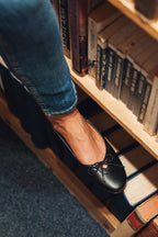 Cozy Keyhole Ballet Flat