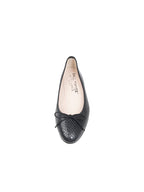 Luxe Textured Leather Ballet Flat