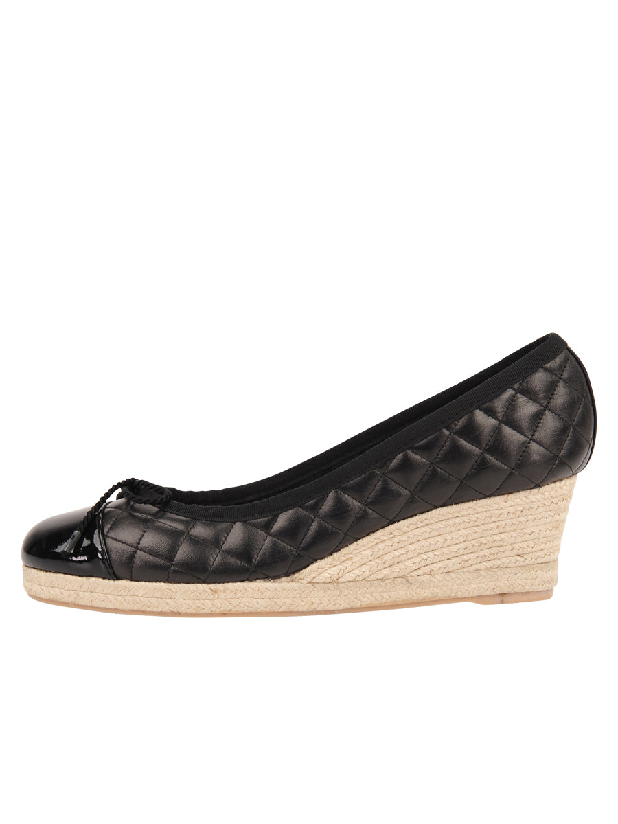 Just Quilted Wedge Espadrille