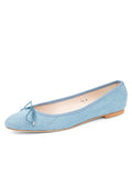 Luxe Denim Ballet Flat