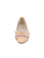 Burg Leather Ballet Flat