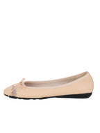 Burg Leather Ballet Flat