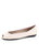 Bay Peep-Toe Quilted Ballet Flat