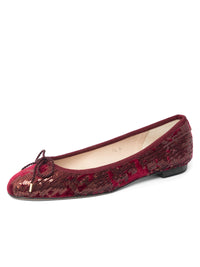 Bordeaux Sequin and Velvet