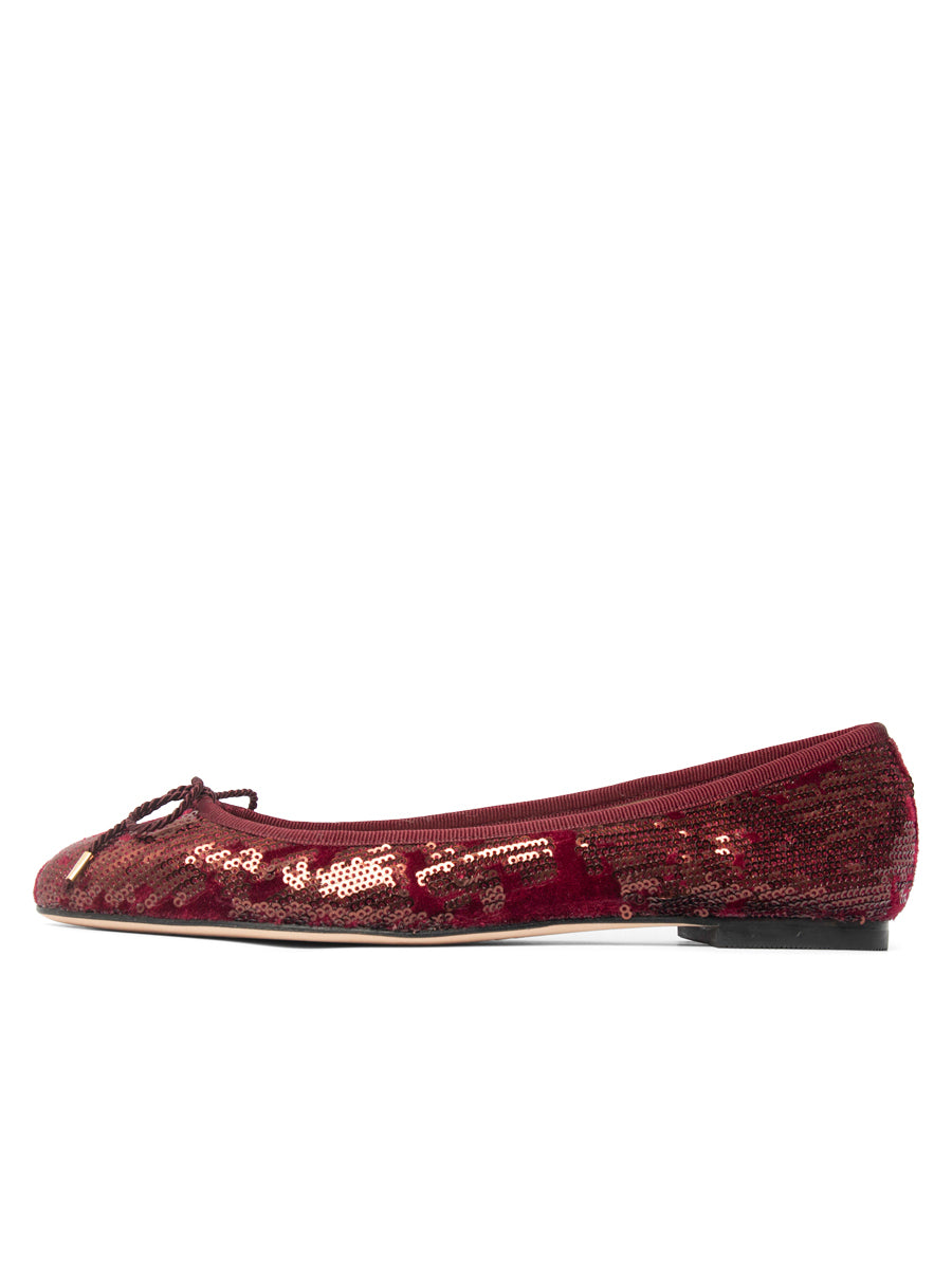 Luxe Sequin Ballet Flat