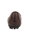 Cozy Quilted Leather Ballet Flat