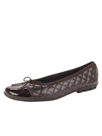 Cozy Quilted Leather Ballet Flat