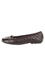 Cozy Quilted Leather Ballet Flat