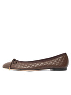 Lido Quilted Leather Ballet Flat