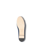 Best Denim Ballet Flat with Leather Sole