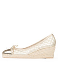 Just Quilted Wedge Espadrille