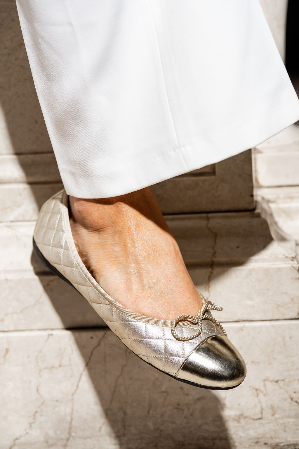 Best Quilted Leather Ballet Flat
