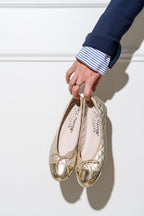 Best Quilted Leather Ballet Flat