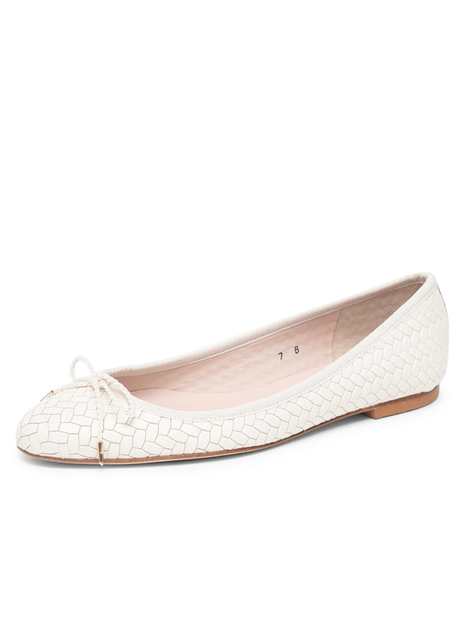 Luxe Textured Ballet Flat