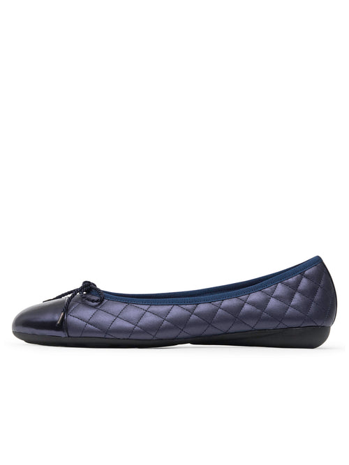Best Quilted Leather Ballet Flat