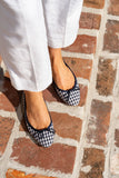 Luxe Gingham Ballet Flat