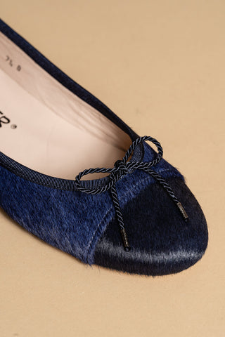 Best Haircalf Ballet Flat with Leather Sole Alternate View