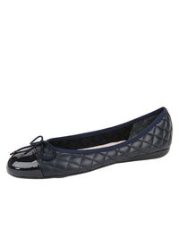 Navy Pat/Navy Leather