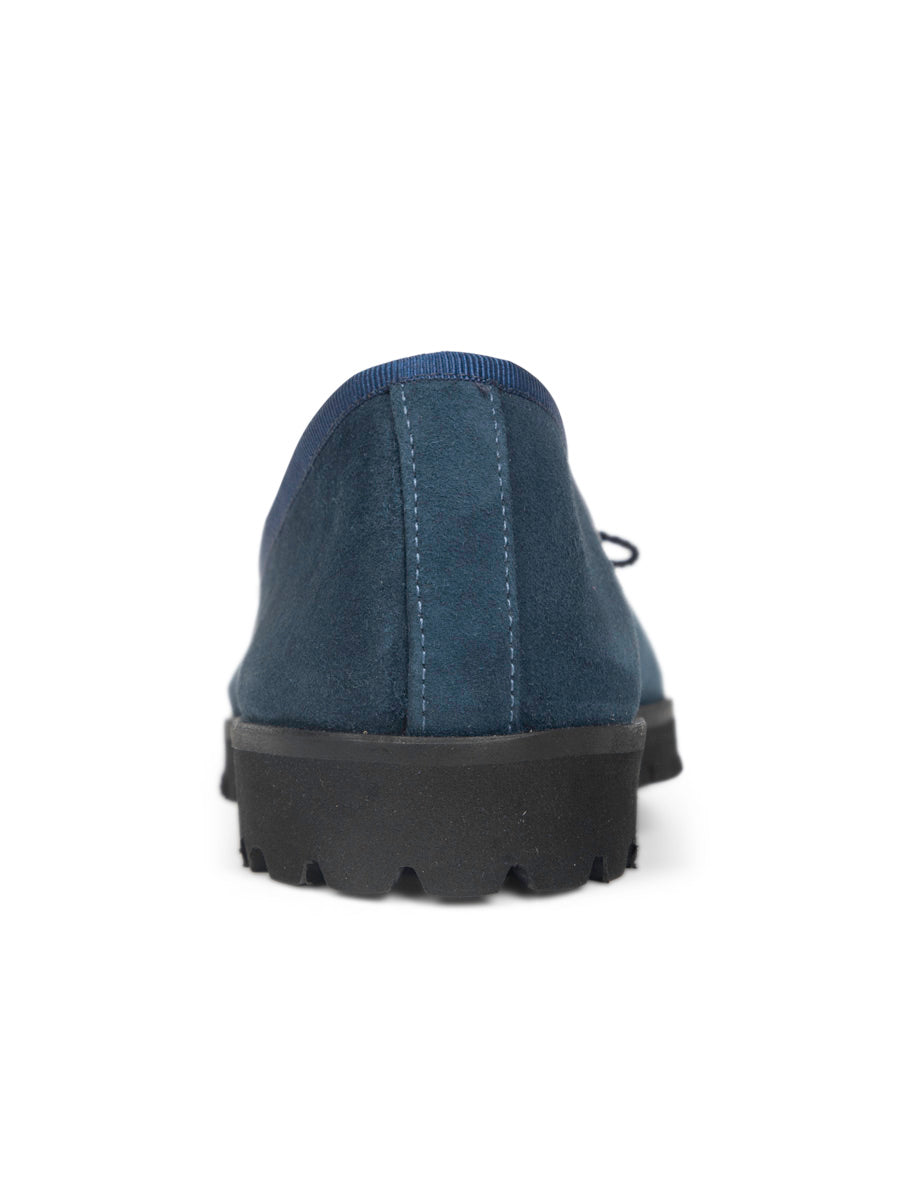 Bravo Lug Sole Suede Ballet