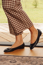 Lido Quilted Leather Ballet Flat