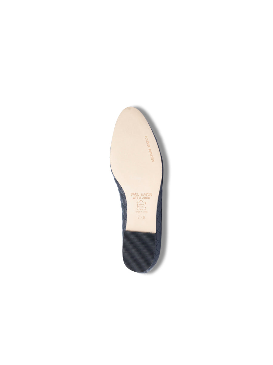 Lido Quilted Leather Ballet Flat