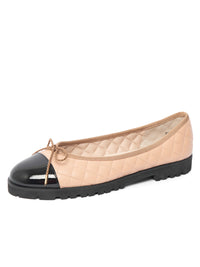 Nude/Black Patent