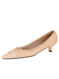 Regal Pointed Toe Kitten Heel