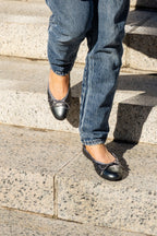 Best Quilted Leather Ballet Flat