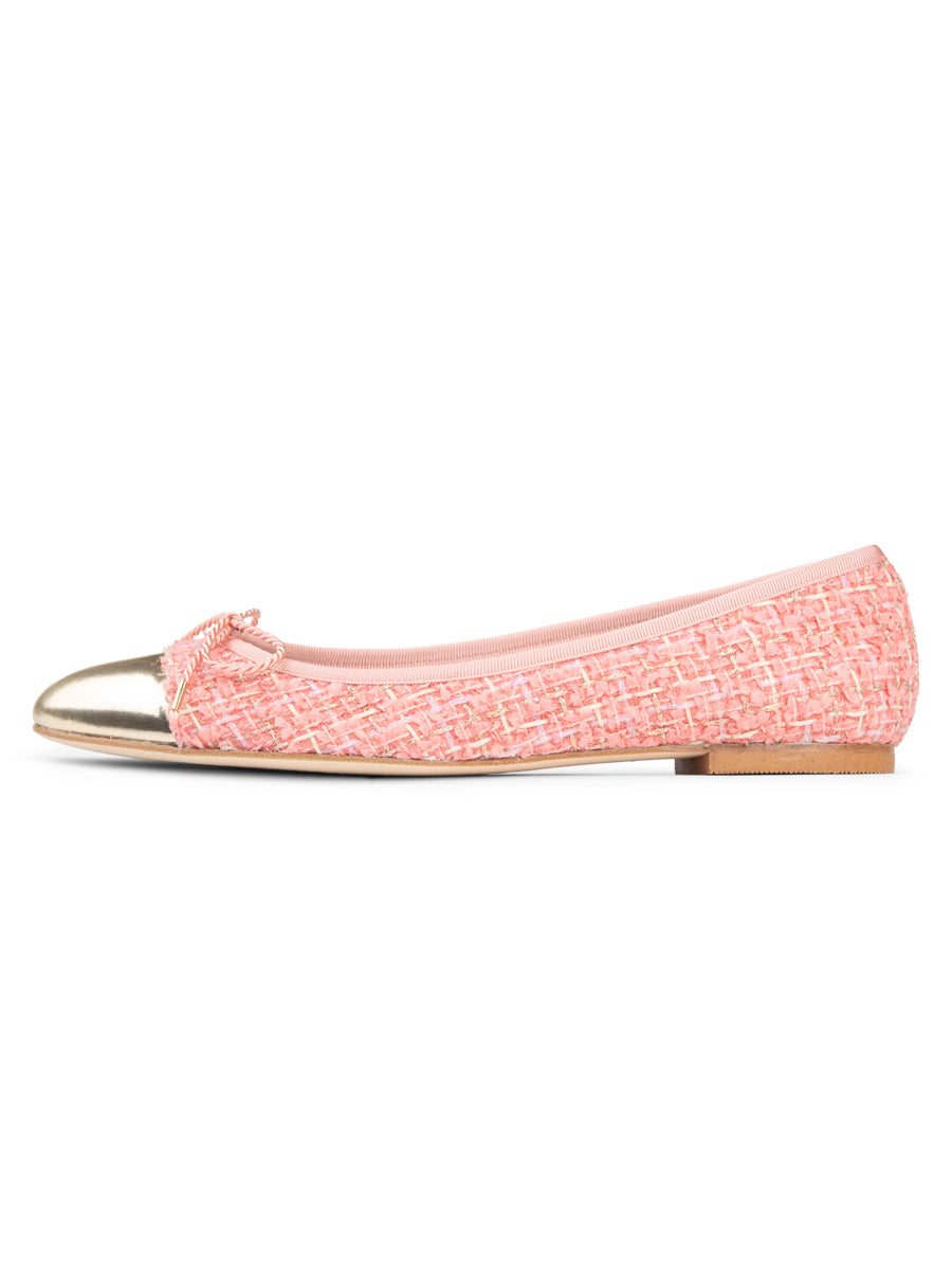Luxe Tweed Ballet Flat