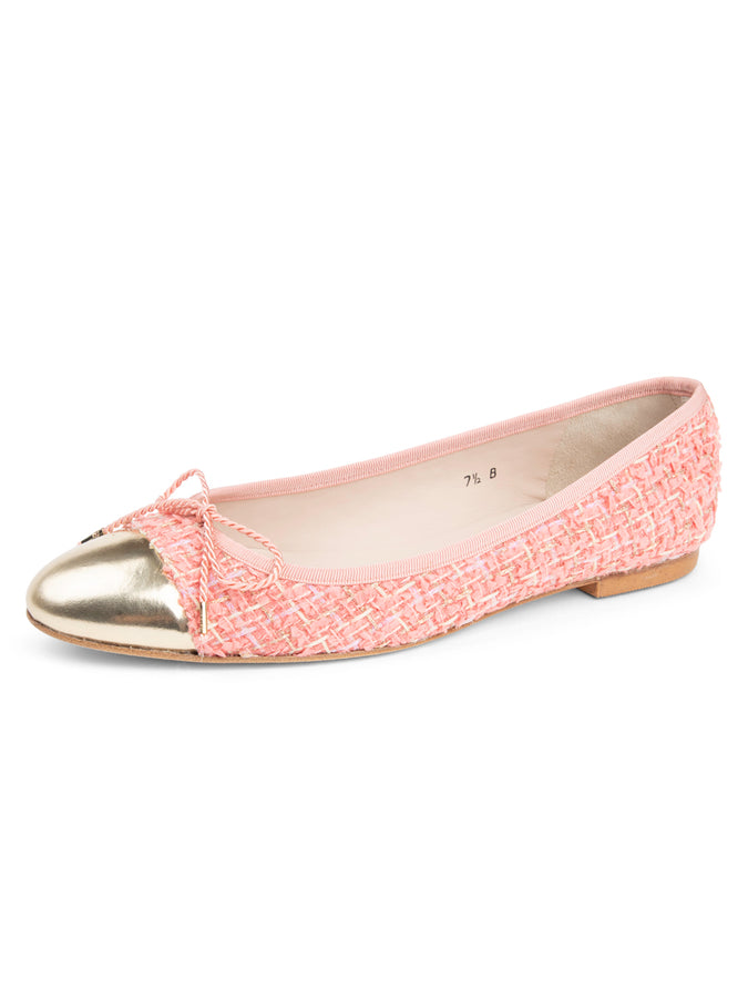 Luxe Tweed Ballet Flat